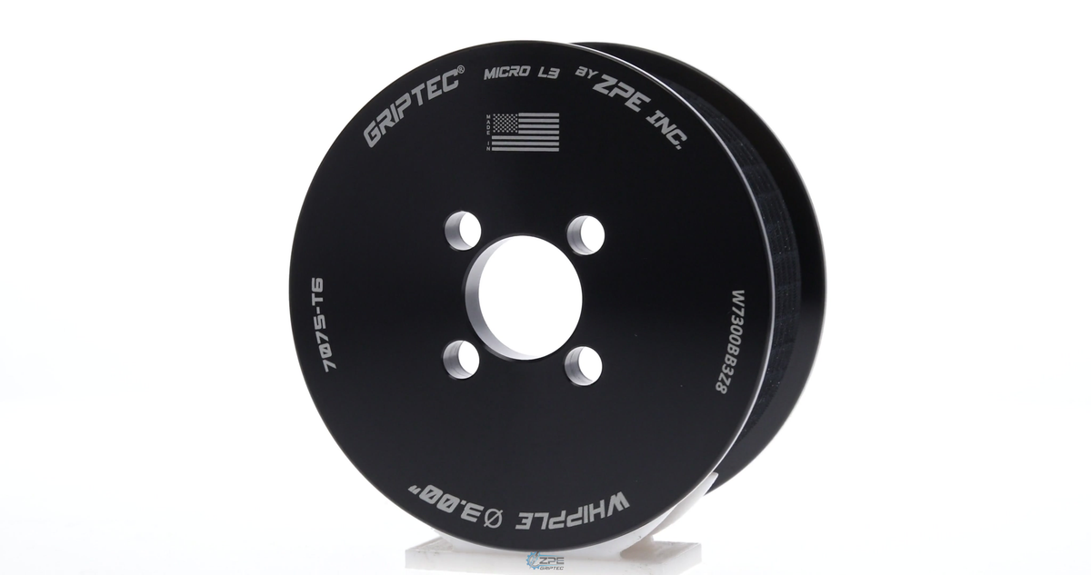 3.00" 8 Rib C7 Offset Whipple 2.9L GripTec® L3 Black