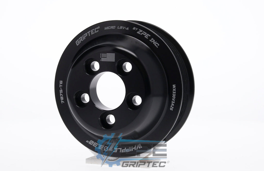ZPE GripTec® Whipple 5 Bolt 6 Rib Supercharger Pulley