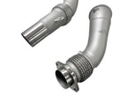 MAD BMW S55 3.5" Fat Boy Downpipes M2C M3 M4 W/ Flex Section