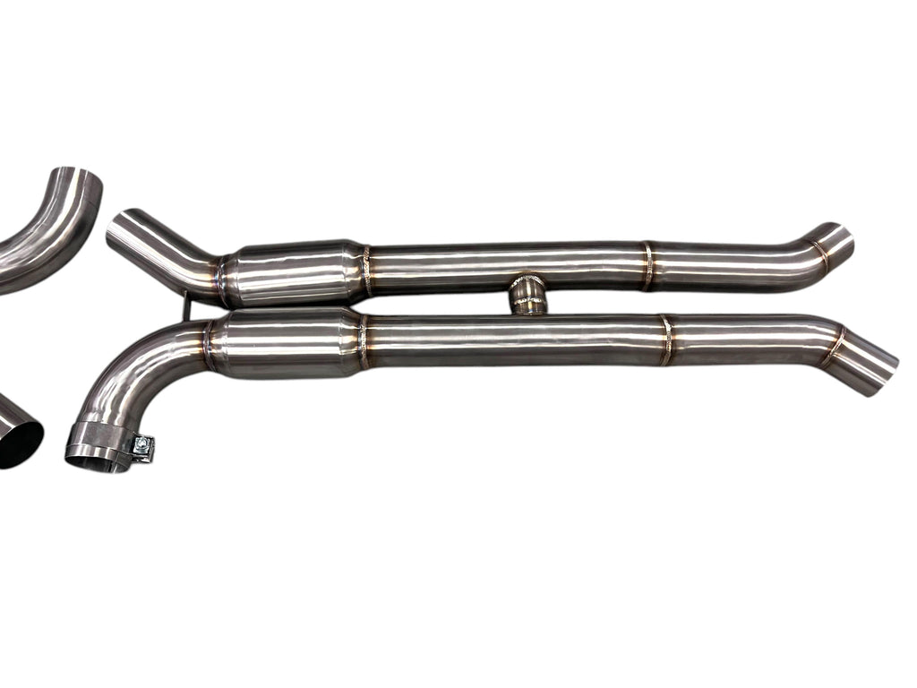 MAD BMW S58 Resonated H-Pipe Midpipe M2 G87