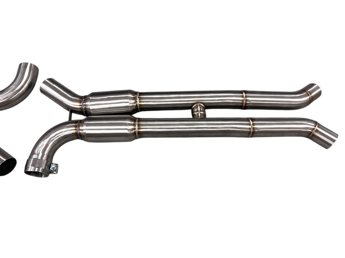 MAD BMW S58 Resonated H-Pipe Midpipe M2 G87