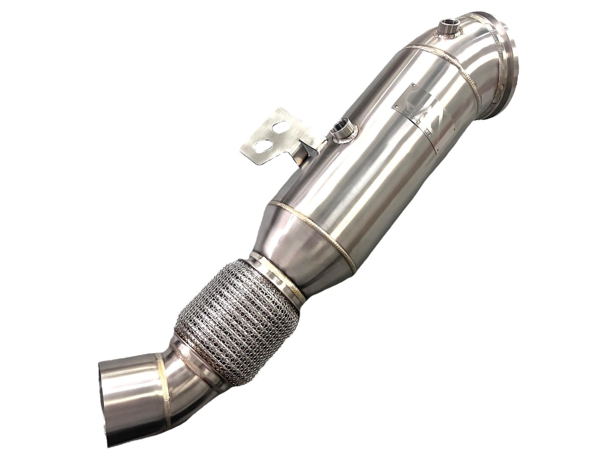 MAD BMW F & G Chassis 5" B58 Catted Downpipe M240 340 M340 440 M440 540 W/ No CEL Guarantee & Bracket