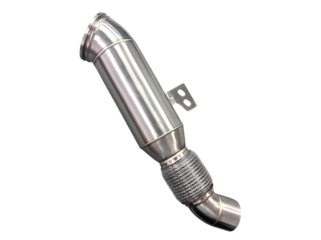 MAD BMW F & G Chassis 5" B58 Catted Downpipe M240 340 M340 440 M440 540 W/ No CEL Guarantee & Bracket