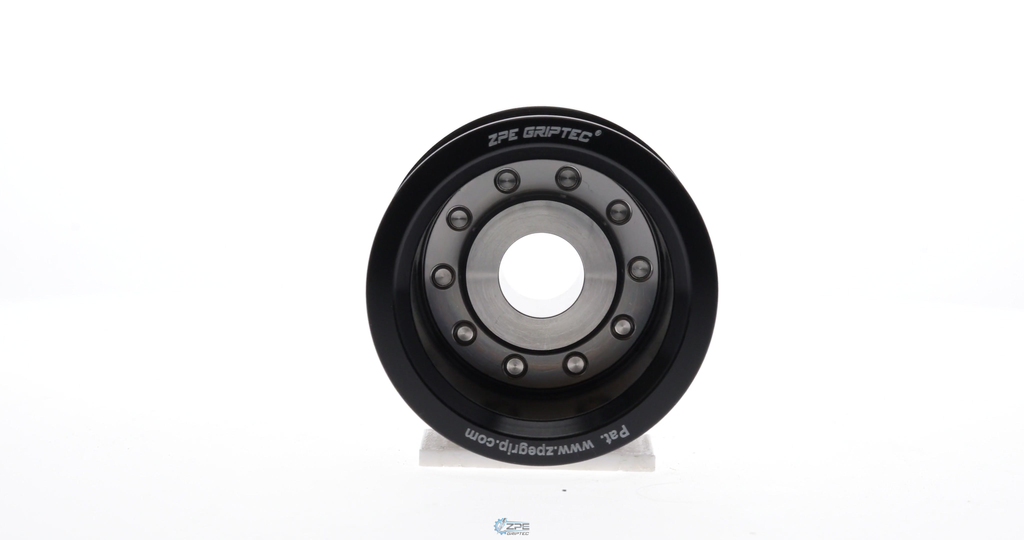2.30" 8 Rib ZPE GripTec® 2pc MKII LT4 L3V Black Pulley & Hub Kit