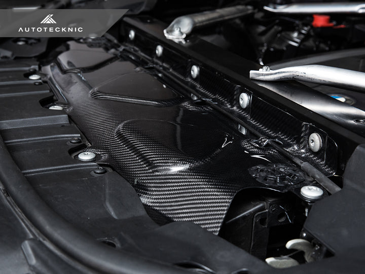 AutoTecknic F95 X5M / F96 X6M / G09 XM Dry Carbon Fiber Cooling Shroud