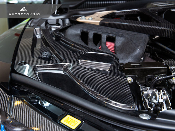 AutoTecknic G8X M3 / M4 Dry Carbon Engine Bay Trim Set - V2 Secondary image