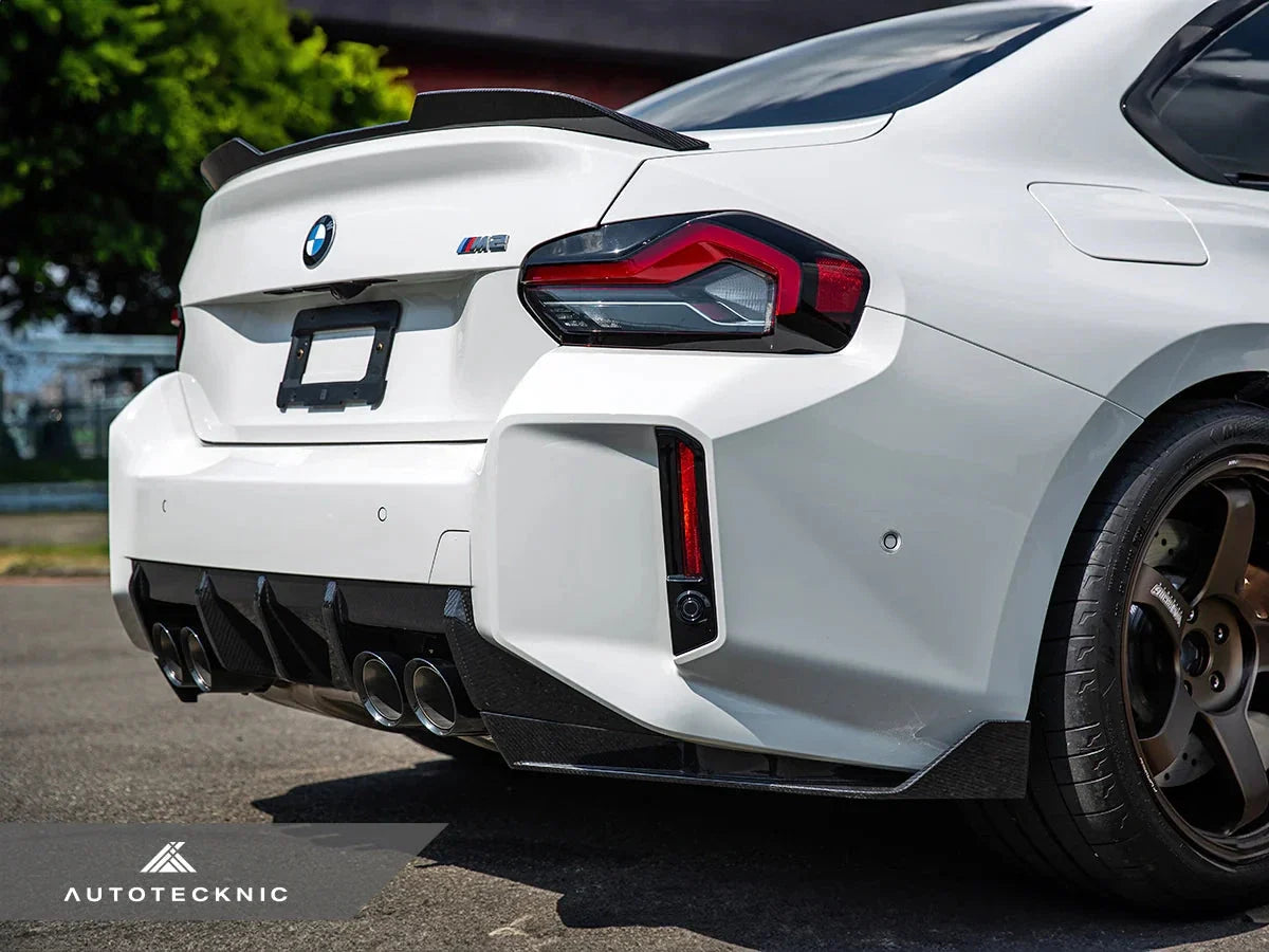 AutoTecknic G87 M2 Dry Carbon Rear Splitter Set