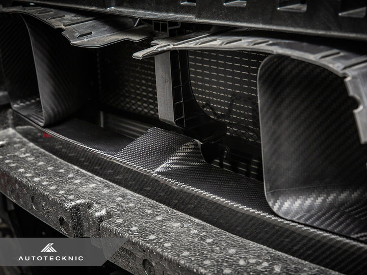 AutoTecknic G82 / G83 M4 Dry Carbon Front Bumper Crash Foam Cover Secondary image