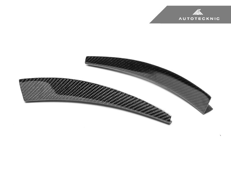 AutoTecknic F8X M3 / M4 - Carbon Fiber Front Bumper Canards Secondary image