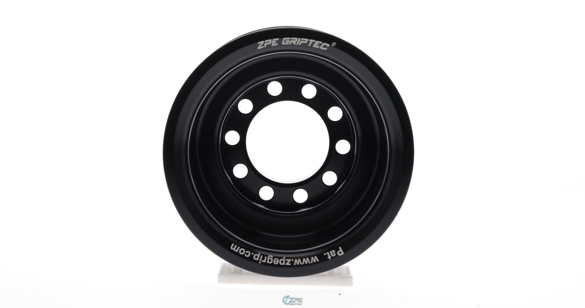 2.95" 8 Rib ZPE GripTec® 2pc MKII LSA L2V Black Pulley Only