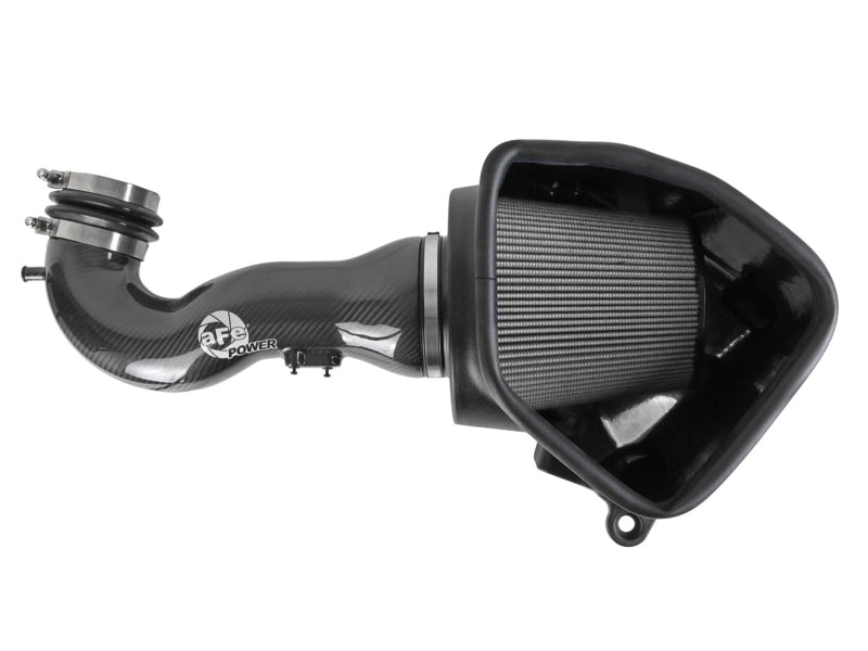 aFe 19-21 GM Trucks 5.3L/6.2L Track Series Carbon Fiber Cold Air Intake System W/ Pro Dry S Filters (view 16)