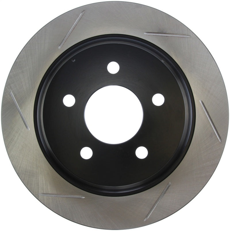 StopTech Power Slot 94-04 Ford Mustang Rear Right Slotted Rotor (view 3)