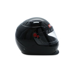RaceQuip PRO25 SA2025 GLBLK MED HELMET