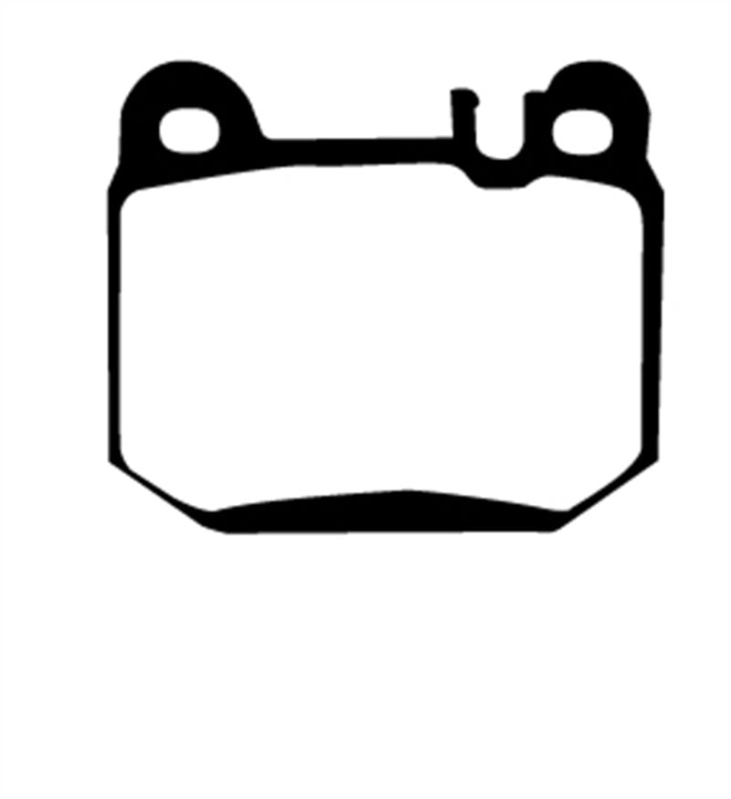 EBC 04-07 Maserati Quattroporte 4.2 Redstuff Rear Brake Pads (view 5)