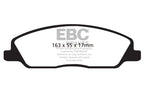 EBC 10-14 Ford Mustang 3.7 Yellowstuff Front Brake Pads (view 5)
