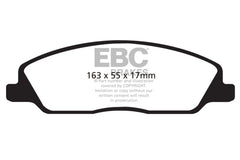 EBC 10-14 Ford Mustang 3.7 Ultimax2 Front Brake Pads