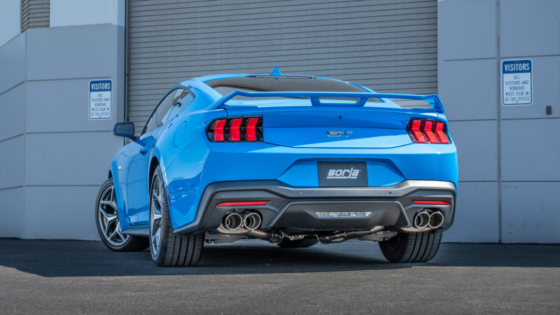 Borla 2024 Ford Mustang GT 5.0L V8 w/ Active Exhaust S-Type Cat-Back Exhaust System (view 2)