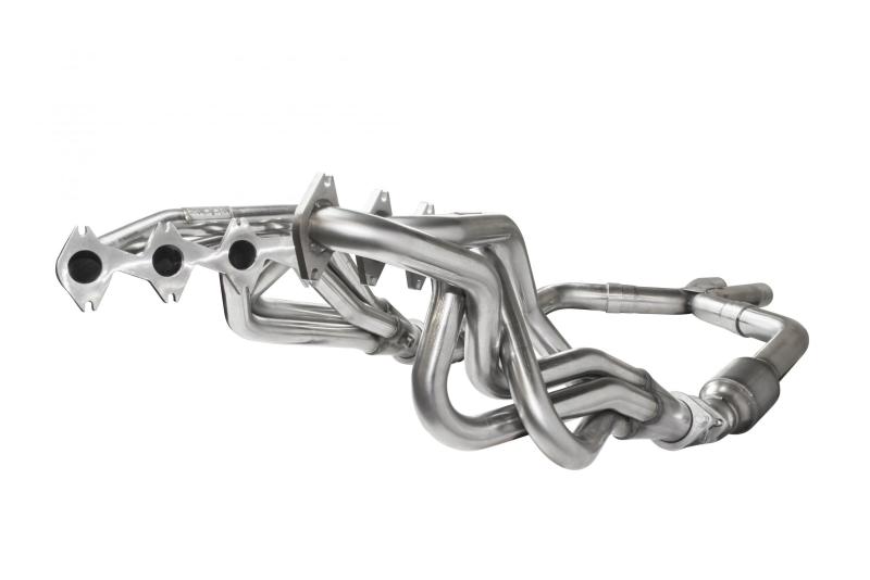 Kooks 05-10 Ford Mustang GT Manual 1 5/8in x 2 1/2in SS Long Tube Headers and OEM Catted SS X Pipe (view 3)