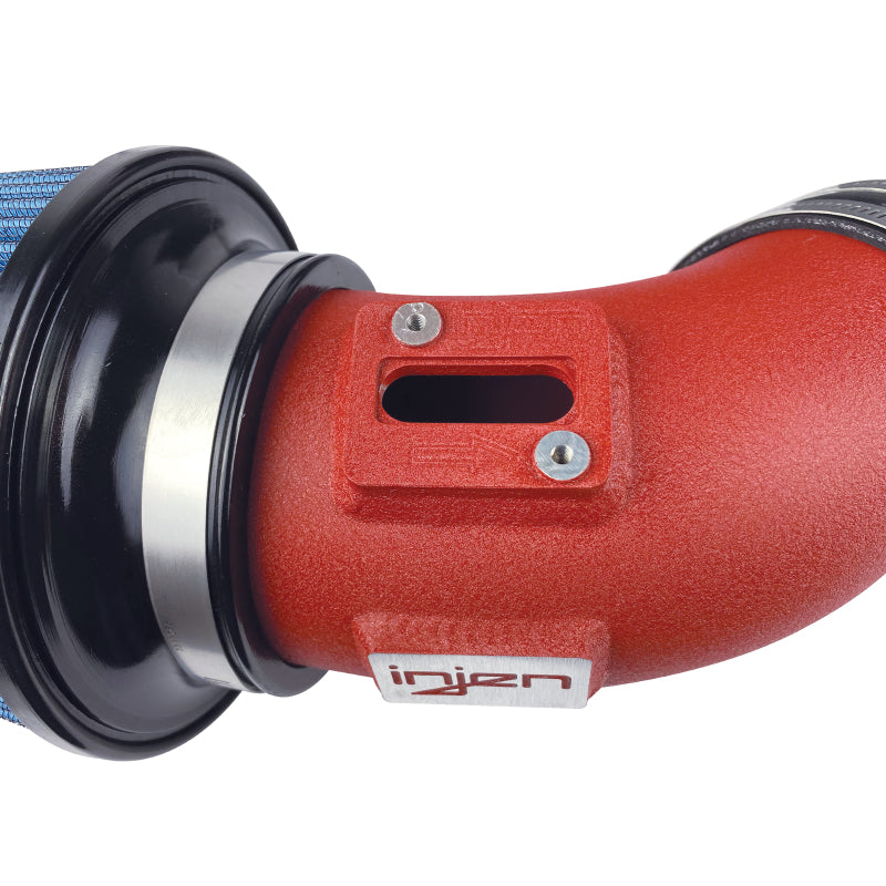Injen 2020 BMW M340i SP Short Ram Air Intake System Wrinkle Red Finish (view 4)