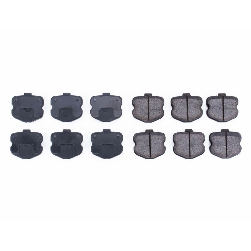 Power Stop 06-13 Chevrolet Corvette Front Z16 Evolution Ceramic Brake Pads Main image