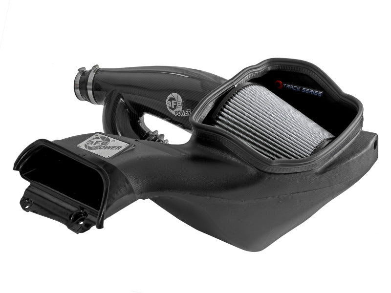 aFe 21-24 Ford F150 Raptor Track Series Carbon Fiber Cold Air Intake System w/ Pro DRY S Filter Main image