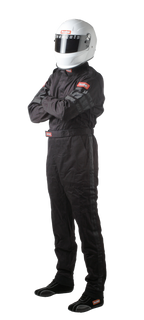 RaceQuip Black SFI-1 1-L Suit - 3XL