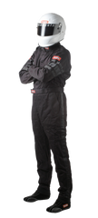 RaceQuip Black SFI-1 1-L Suit - 3XL