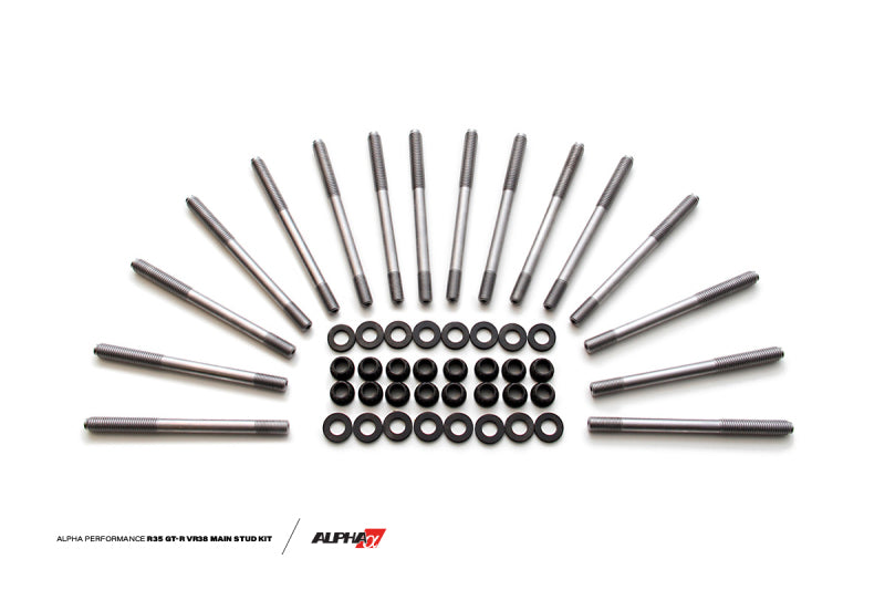 AMS Performance 2009+ Nissan GT-R R35 Alpha Main Stud Kit Main image