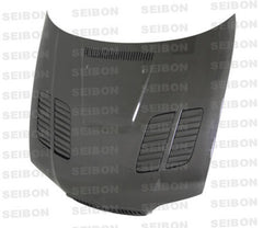 Seibon 02-05 BMW E46 2dr GTR-Style Carbon Fiber Hood