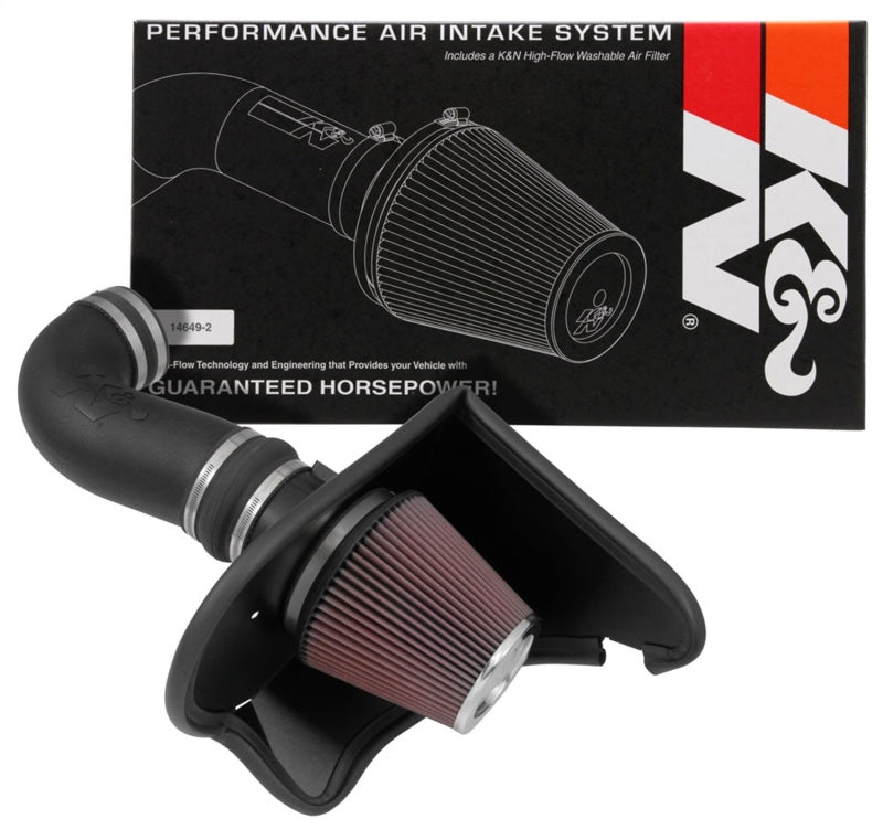 K&N 2016 Chevy Camaro SS V8-6.2L AirCharger Performance Intake (view 13)