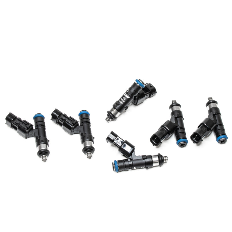 DeatschWerks 03-15 350z/370z G35/G37 04-05 GTI R32 / NEO RB25DET 98-02 650cc Top Feed Injectors (view 2)