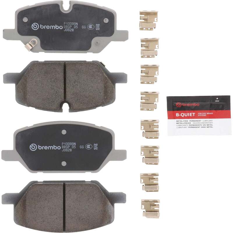 Brembo OE 20-24 Cadillac CT5/XT4/22-24 Chevy Camaro/2021 GMC Terrain Ceramic Brake Pad - Front Main image