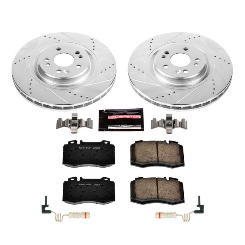 Power Stop 00-03 Mercedes-Benz ML55 AMG Front Z23 Evolution Sport Brake Kit Main image