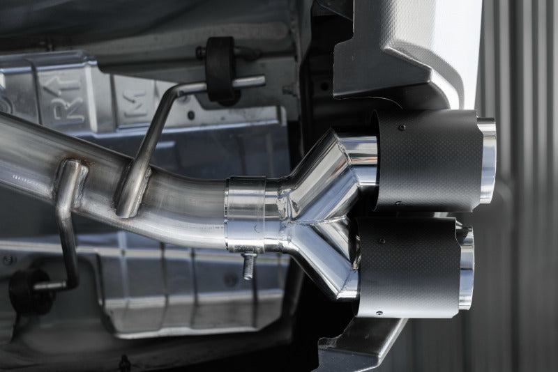 MBRP 15-19 Subaru WRX 2.0L/STI 2.5L 3in Dual Split Rear Exit w/ 3.5in Tips - T304 (Race Version) (view 5)