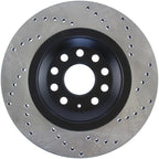 StopTech 09-13 VW CC 3.6L VR6 / 08-09 & 12 Golf R/Golf R32 Drilled Right Rear Rotor (view 5)
