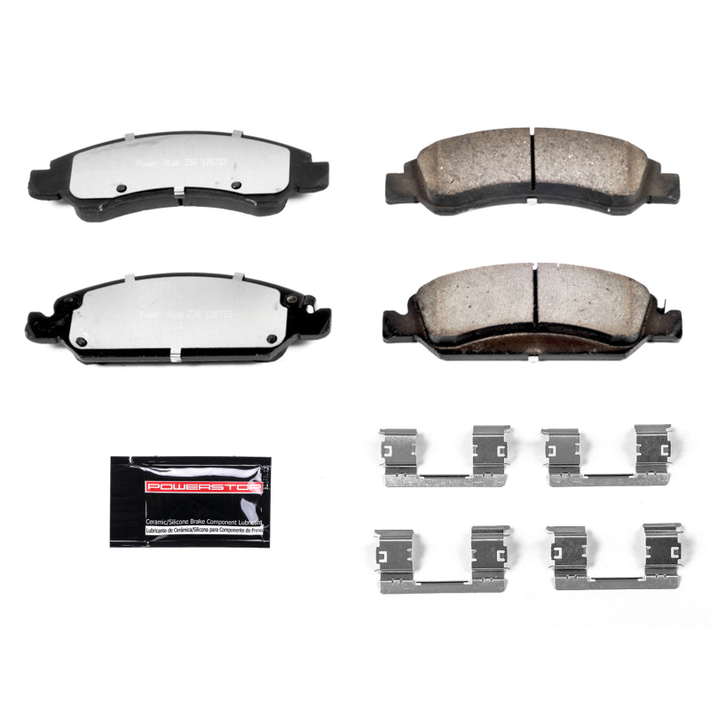 Power Stop 06-18 Chevrolet Silverado 1500 Front Z36 Truck & Tow Brake Pads w/Hardware Secondary image
