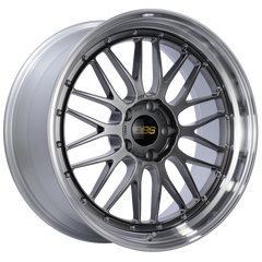 BBS LM 20x9 5x120 ET20 Diamond Black Center Diamond Cut Lip Wheel -82mm PFS/Clip Required