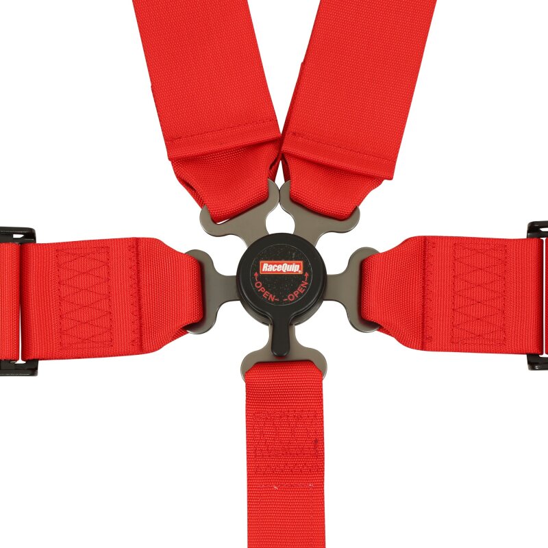 RaceQuip Red SFI CAMLOCK 5pt PD Lap Seat Belt (view 7)