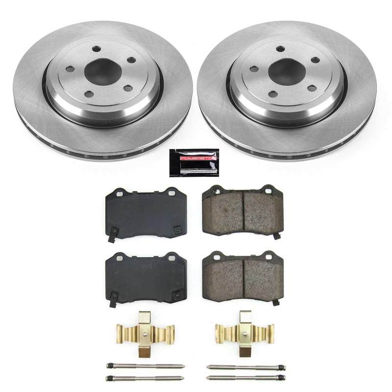 Power Stop 18-21 Jeep Grand Cherokee Rear Autospecialty Brake Kit Main image