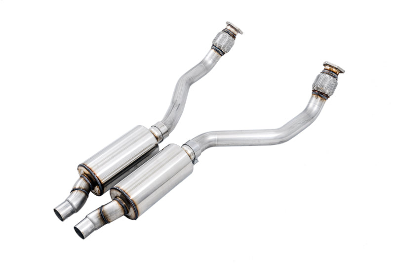 AWE Tuning Audi B8 4.2L Resonated Downpipes for S5 Main image