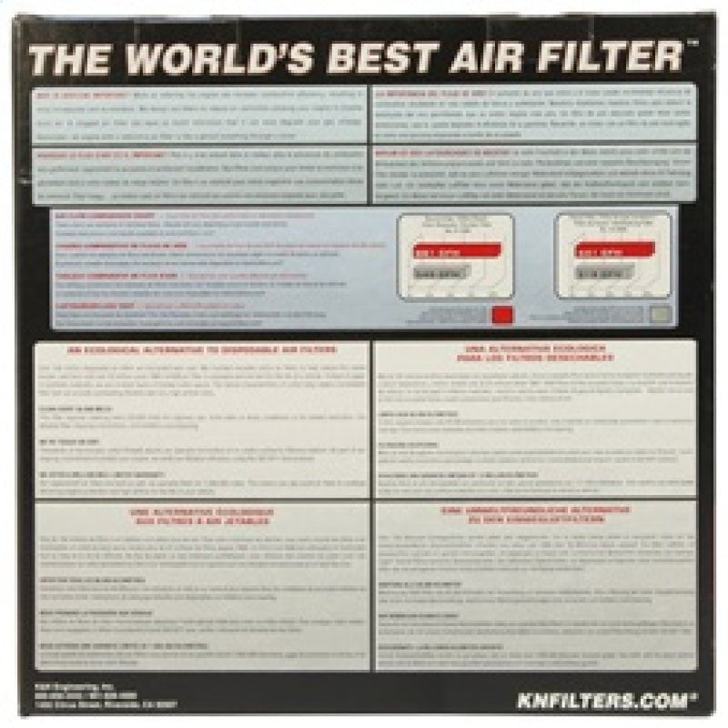K&N Replacement Round Air Filter for 13-14 Audi RS6/RS7 4.0L V8 (view 12)