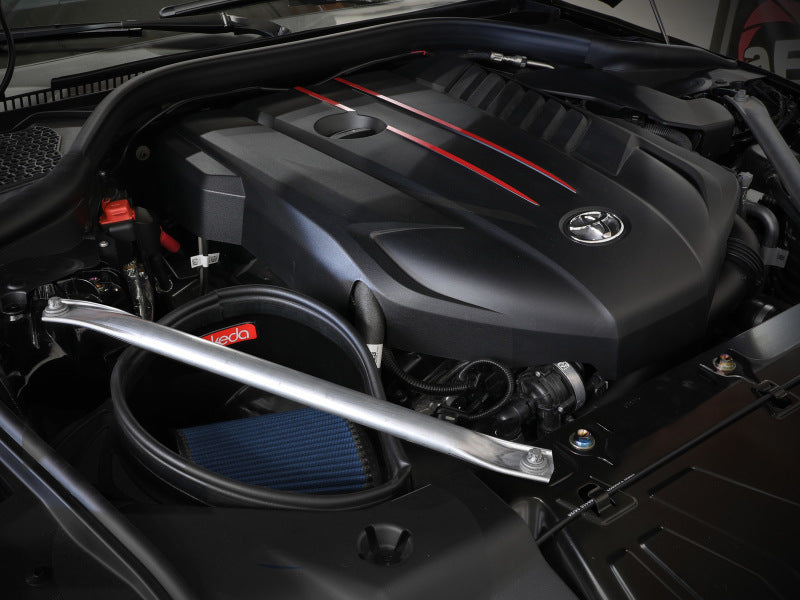 aFe Takeda Intakes Stage-2 AIS w/ Pro 5R Media 20-22 Toyota GR Supra (A90) L6-3.0L (t) B58 (view 2)