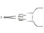aFe MACH Force-Xp 2-1/2in 304 SS Cat-Back Exhaust 15-19 Dodge Challenger V6-3.6L - Raw Tip (view 6)