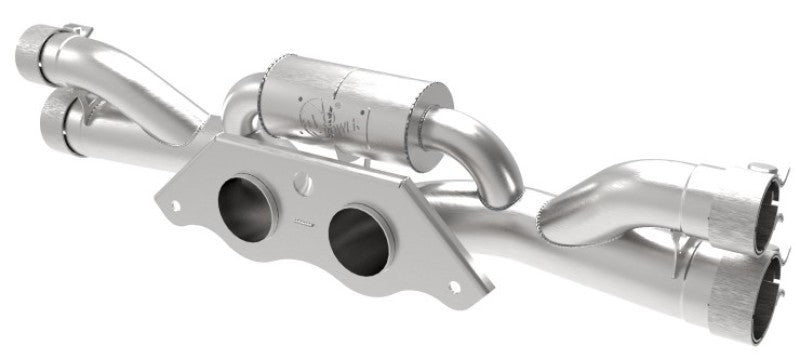 aFe Power MACH Force XP 304 Stainless Secondary Muffler Delete Pipe 14-19 Porsche 911 GT3 3.8L/4.0L (view 10)