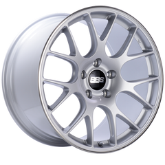 BBS CH-R 20x11.5 5x130 ET47 CB71.6 Brilliant Silver Polished Rim Protector Wheel