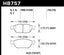 Hawk Audi 2013 A5 Quattro / 12-16 A6 Quattro/A7 Quattro/A8 Quattro PC Front Brake Pads