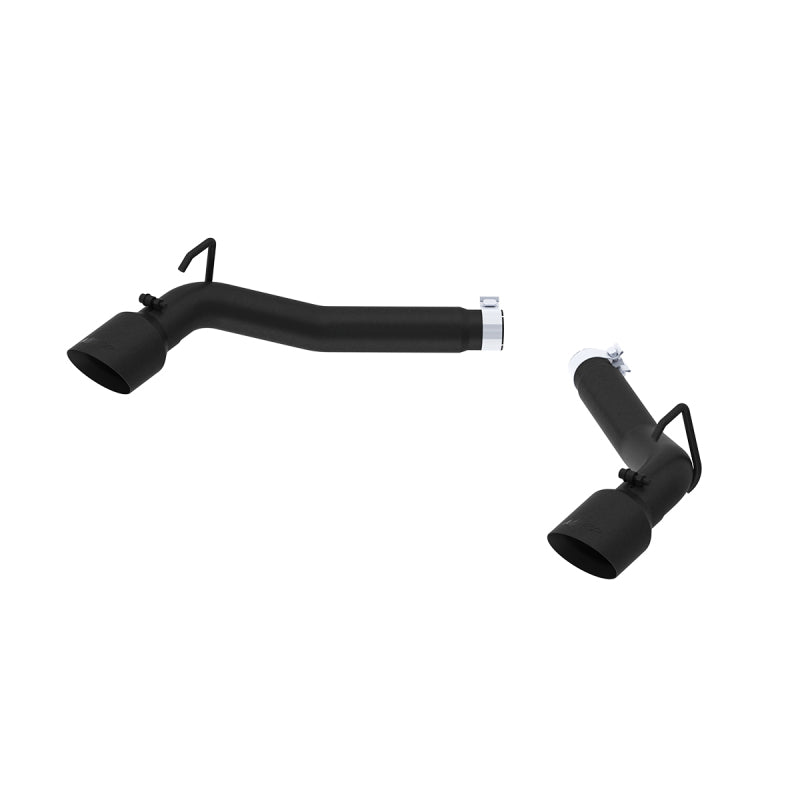 MBRP 2010-2015 Chevrolet Camaro V6 3.6L 3in Black Coated Axle Back Muffler Delete (view 2)