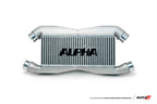 AMS Performance 2009+ Nissan R35 GT-R FMIC Kit w/ Logo - Stock Intercooler Pipe Kit Compatible (view 2)