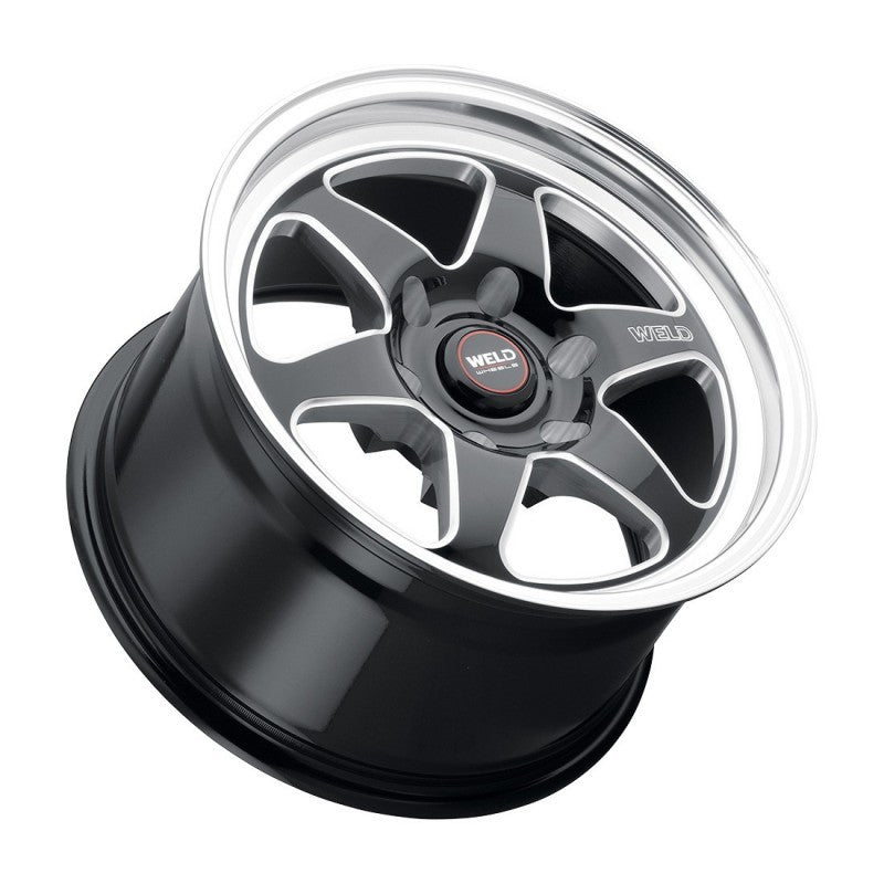 Weld S156 17x10 Ventura 6 Drag 6x139.7 ET25 BS6.50 Gloss BLK MIL DIA 106.1 (view 2)