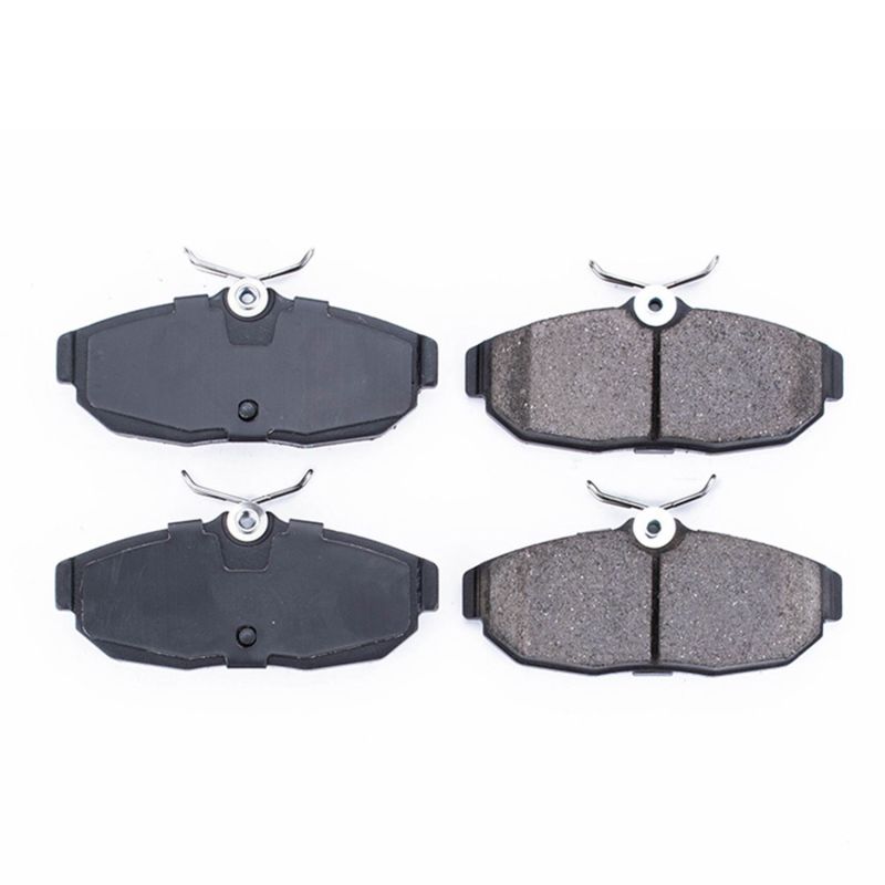 Power Stop 05-11 Ford Mustang Rear Z16 Evolution Ceramic Brake Pads Main image